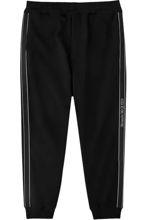 Alexander McQueen Logo-appliqué Cotton Sweatpants - - L