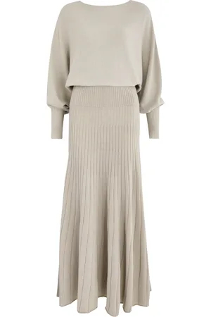 PALMER / HARDING Hazy Ribbed-knit Maxi Dress - - M (UK12 / M)