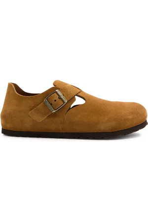 Birkenstock London Suede Clogs - - 37 (IT37/ UK4)