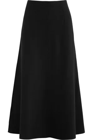 Eileen Fisher Wool-felt Midi Skirt - - M (UK 14-16 / L)