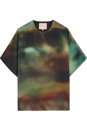 Roksanda Versala Printed Satin top - - 12 (UK12 / M)