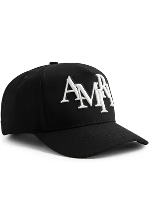 AMIRI Staggered Logo Canvas cap - - One Size