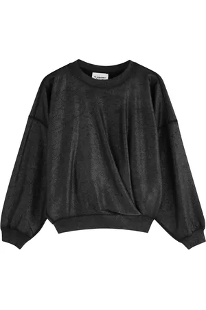 Isabel Marant Isabel Marant étoile Paulia Metallic Cotton Sweatshirt - - 40 (UK12 / M)