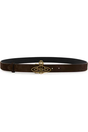 Vivienne Westwood Orb Suede Belt - - One Size