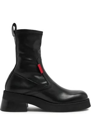 Miista Oliana 60 Leather Ankle Boots - - 38 (IT38/ UK5)