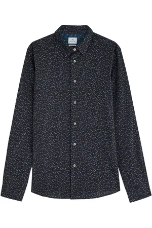 Paul Smith Floral-print Stretch-cotton Shirt - - L