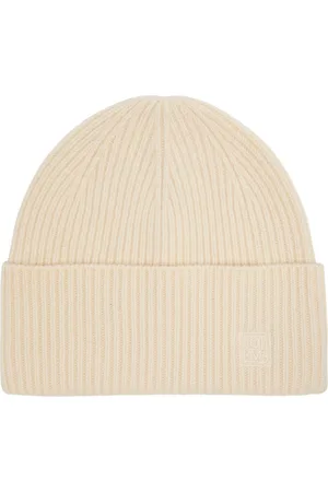 Totême Ribbed Wool-blend Beanie - - One Size
