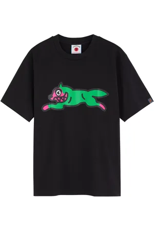 ICECREAM Running dog Printed Cotton T-shirt - - L