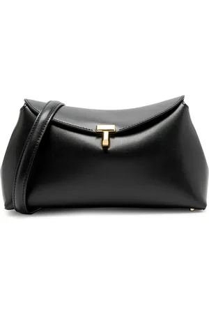 Totême T-lock Leather Clutch - - One Size