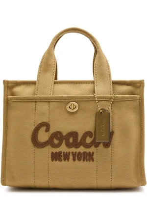 Coach Cargo 26 Logo Canvas Tote - - One Size