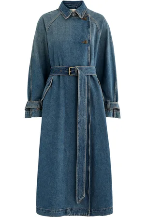 Isabel Marant Brekka Belted Denim Coat - - 40 (UK12 / M)