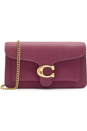 Coach Tabby Leather Wallet-on-chain - - One Size