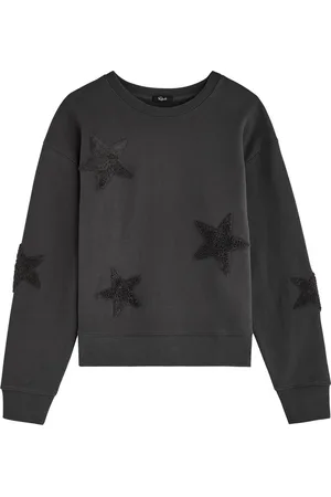 Rails Sonia Star-appliquéd Cotton Sweatshirt - - L (UK14 / L)