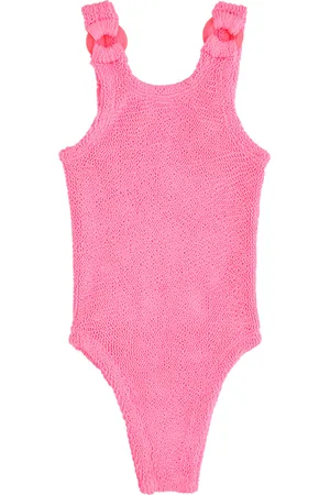 Hunza G Kids Domino Seersucker Swimsuit (2-6 Years)