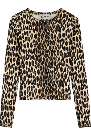 Damson Madder Lua -print Cotton-blend top - 16 (UK16 /xl)