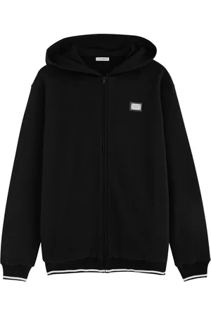 Dolce & Gabbana Kids Logo Hooded Cotton Sweatshirt (8-14 Years)