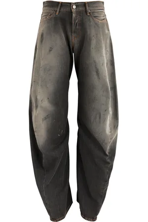 Acne Studios Distressed Barrel-leg Jeans - - 30 (W30 / UK12 / M)