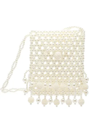 Sister Jane Bessie Beaded Faux Pearl Cross-body bag - - One Size