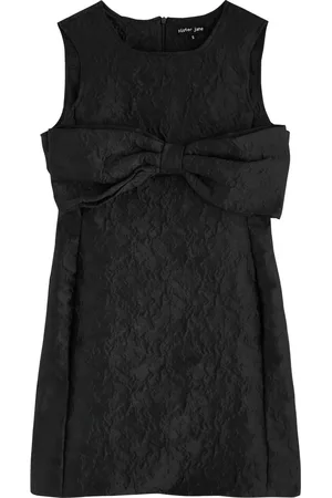 Sister Jane Frieze bow Cloqué Mini Dress - - 10 (UK10 / S)