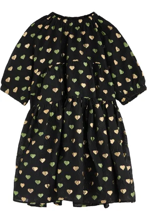 Sister Jane Carriage Heart-jacquard Cloqué Mini Dress - - 10 (UK10 / S)