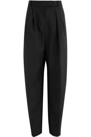 Rohe Barrel-leg Wool-blend Trousers - - 40 (UK12 / M)