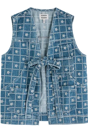 Damson Madder Dilly Embroidered Gilet - 10 (UK10 / S)