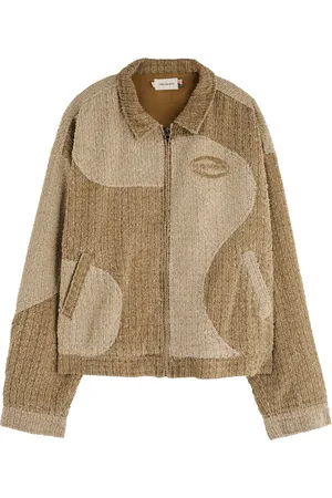 HONOR THE GIFT Panelled Bouclé Cotton Jacket - - L