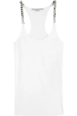Stella McCartney Ribbed Stretch-cotton Tank - - L (UK14 / L)