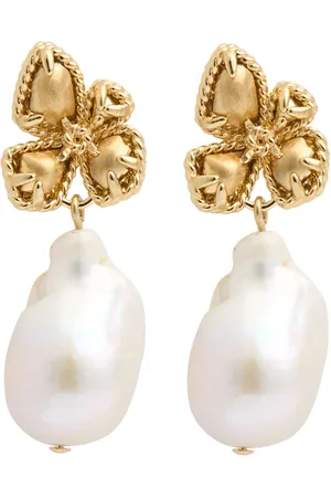 ZIMMERMANN Bloom 12kt -plated Drop Earrings - One Size