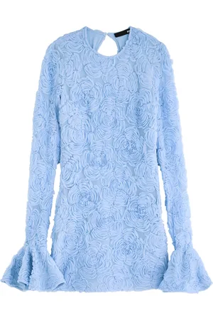 ROTATE Floral Tulle Mini Dress - - 38 (UK10 / S)