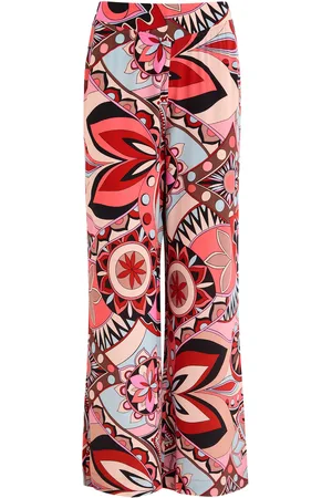 RIXO London Aubree Printed Wide-leg Trousers - - 12 (UK12 / M)