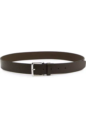 HUGO BOSS Ronnie Grained Leather Belt - - 85 (XS)