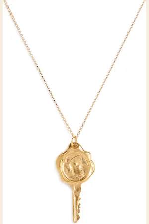 Alighieri The Key To The Library 24kt -plated Necklace - One Size