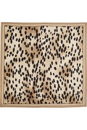 Givenchy Cheetah-printed Silk-satin Scarf - - One Size