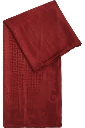 Givenchy Logo-print Silk-satin Scarf - - One Size
