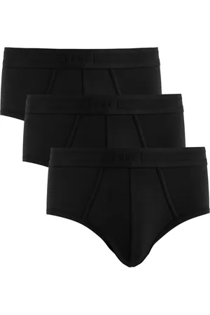 CHE Logo-jacquard Stretch-jersey Briefs - set of Three - - M