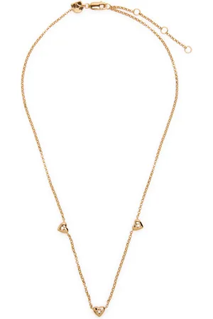 Astrid & Miyu Heart Charm 18kt -plated Necklace - One Size