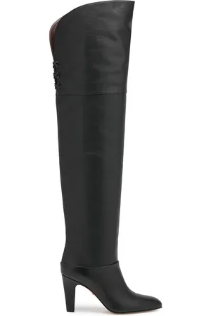 Chloé Eve 90 Over-the-knee Leather Boots - - 36 (IT36 / UK3)