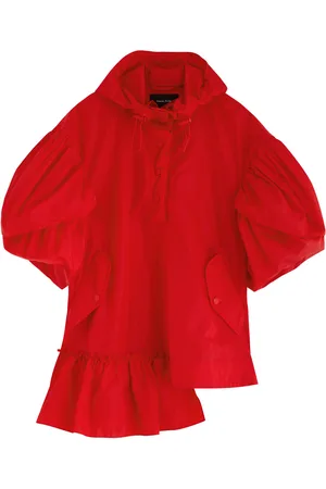 Simone Rocha Ruffled Hooded Nylon Poncho - - 10 (UK10 / S)