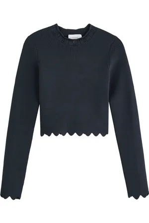 CLEA Blanca Cropped Knitted top - - L (UK14 / L)
