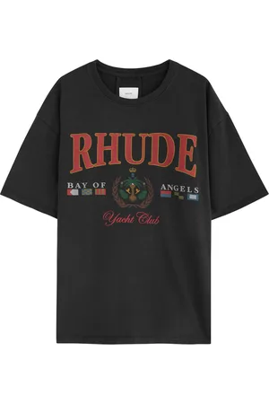 Rhude Box Of Angels Printed Cotton T-shirt - - L