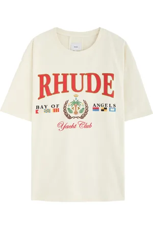 Rhude Box Of Angels Printed Cotton T-shirt - - L