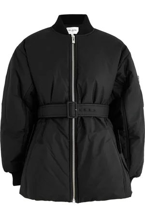 Alaïa Belted Cotton-blend Bomber Jacket - - 40 (UK12 / M)