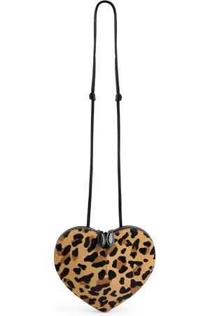 Alaïa Le Coeur -print Calf Hair Crossbody bag - One Size