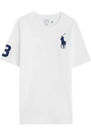 Ralph Lauren Kids Logo-embroidered Cotton T-shirt (7-14 Years)