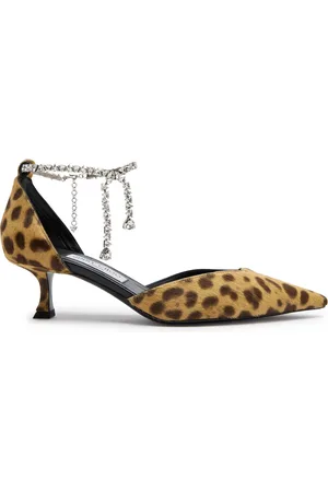 Jimmy Choo Stevie 50 -print Calf-hair Pumps