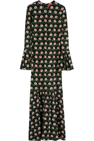 La DoubleJ Alba Floral-print Stretch-jersey Maxi Dress - - XL (UK16 / XL)
