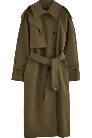 DAY Birger et Mikkelsen Lynn Belted Woven Trench Coat - - 38 (UK12 / M)