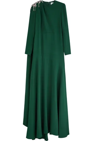 Erdem Crystal-embellished Crepe Gown - - 14 (UK14 / L)