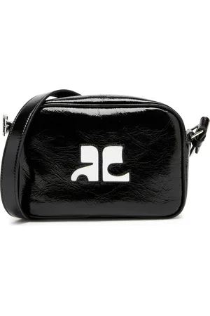 Courrèges Reedition Crinkled Vinyl Camera bag - - One Size